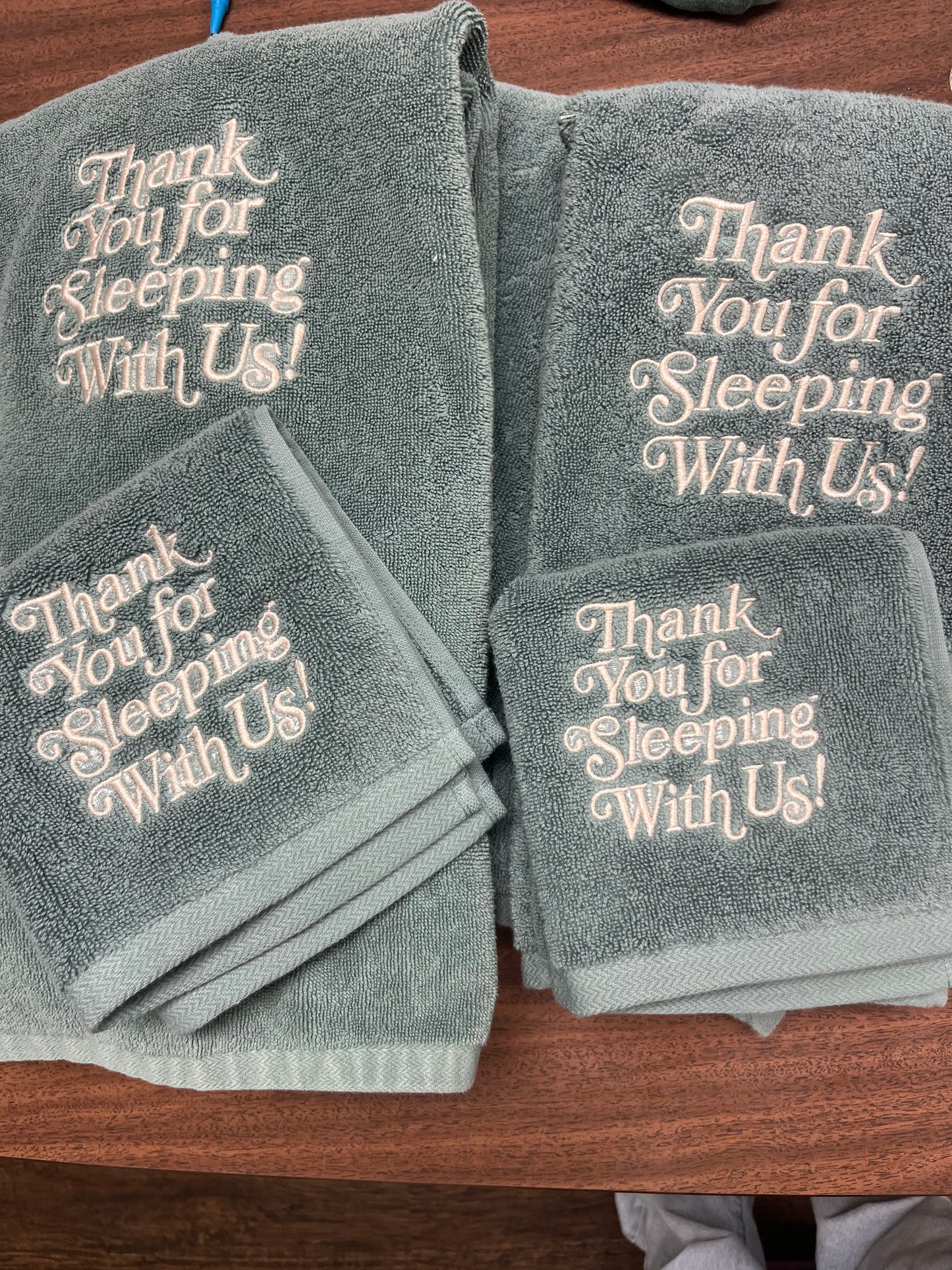Thank You for Sleeping With Us