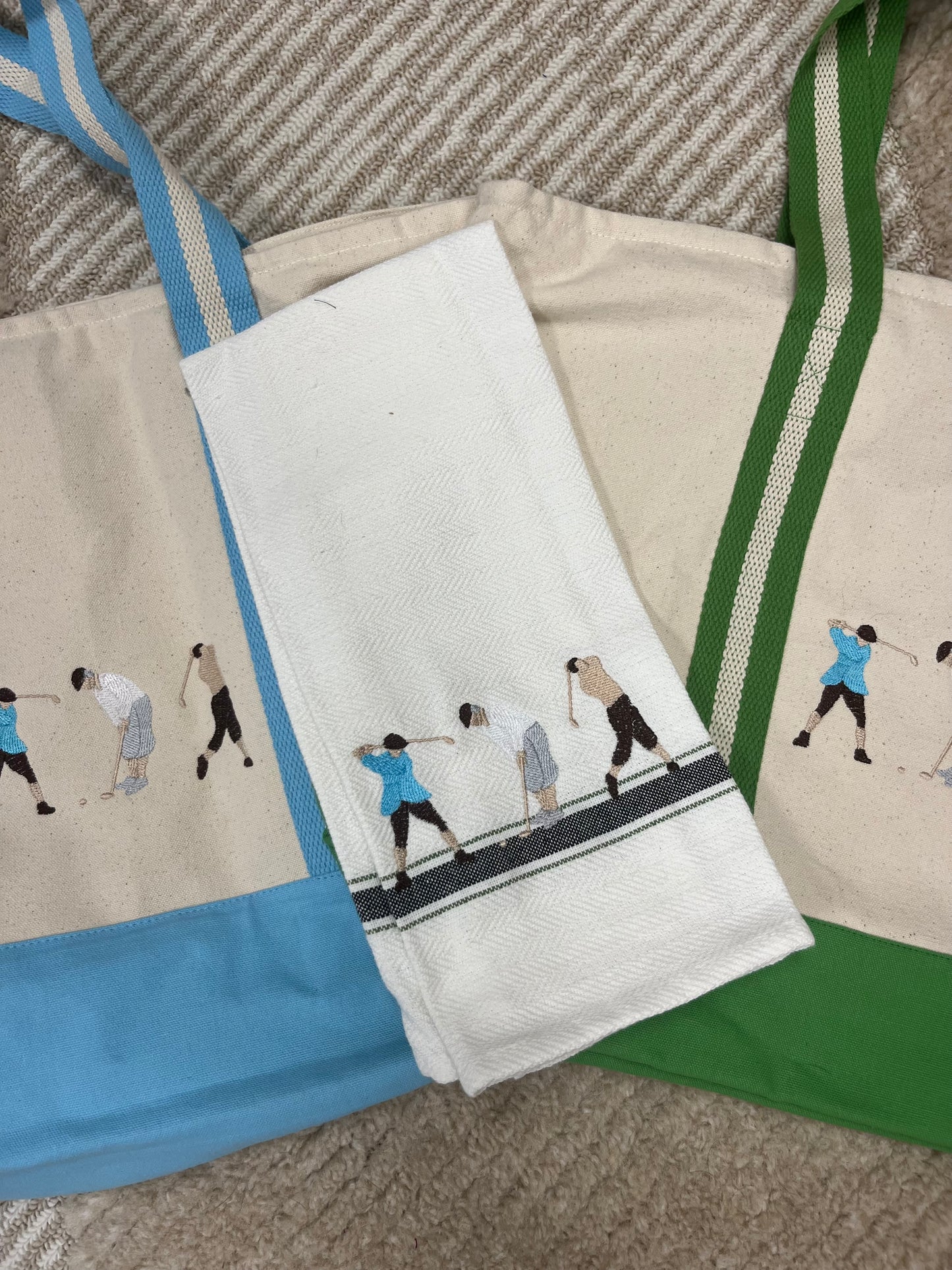 Boys on the Green Golf Towel