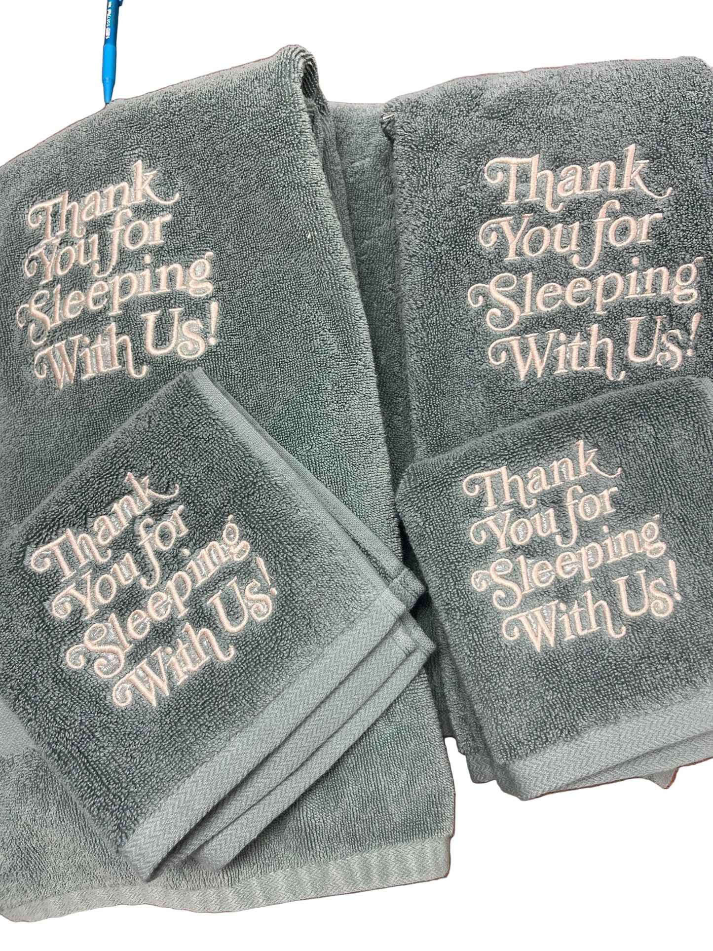 Thank You for Sleeping With Us