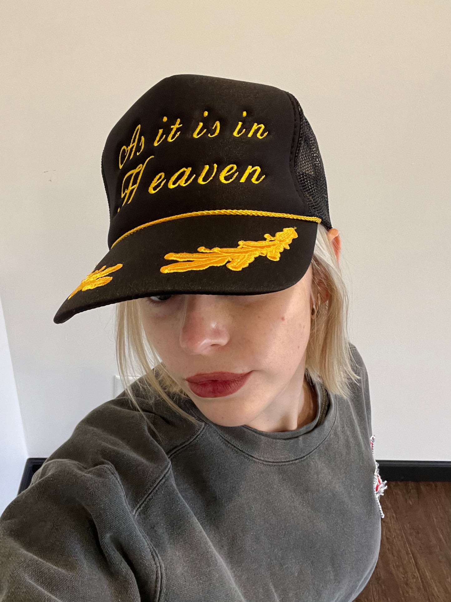 As it is in Heaven hat