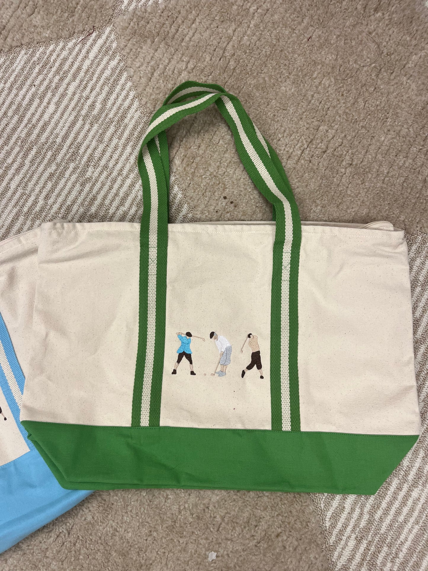 Boys on the Green Tote