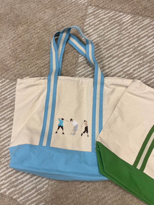 Boys on the Green Tote