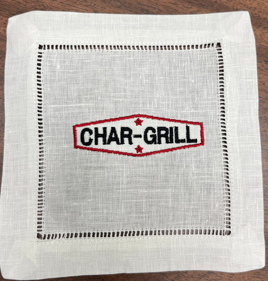 Red and White Napkins