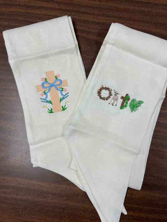Easter Wreath Sashes (set)