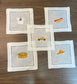 New York City Embroidered Cocktail Napkins – Set of 5